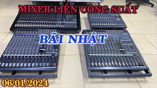 Mới về lô mixer liền công suất yamaha bãi Nhật về cho các ae chơi tết ẽm 5000, emx5016cf. mgp24x