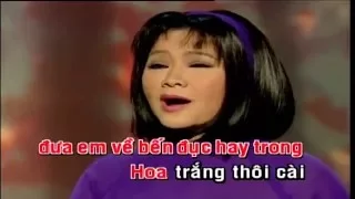 Karaoke Hoa Trắng Thôi Cài Trên Áo Tím (Hoàng Oanh)