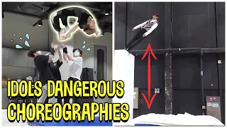 Kpop Idols Dangerous Choreographies That Make Fans' Shock