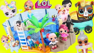 School Field Trip To Aquarium   LOL Surprise Dolls Cookie Swirl Toy Video