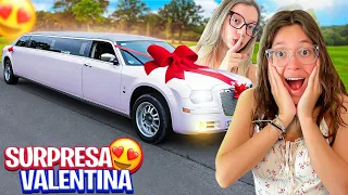 Fizemos uma SURPRESA pra VALENTINA no aniversário dela!  FESTA na LIMOUSINE