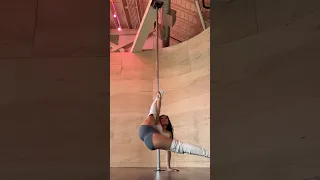 Million Dollar Baby 💰Low Flow Pole Heels Freestyle #poledance #poledancer