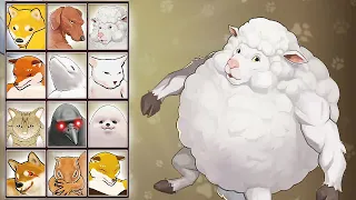 Fight of Animals: Fluffy Sheep (vs Dog vs Cat vs Fox) | Eftsei Gaming