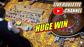 🔴LIVE ROULETTE | 🚨 HUGE WIN 💲 In Las Vegas Casino 🎰 Lots of Betting Exclusive ✅ 2023-03-22