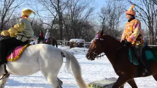Новогоднюю сказку подарил воспитанникам детского дома №4 один из конных клубов Хабаровска