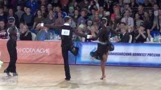 Russian Dancesport Championship Latin 2014 | Final Chacha | Andrey Gusev & Ekaterina Nikolaeva
