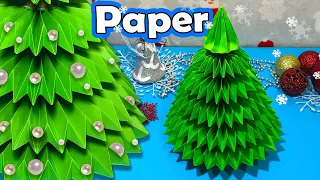 ЁЛКА из бумаги своими руками  . Новогодние поделки   / DIY paper Сhristmas tree / Сhristmas crafts