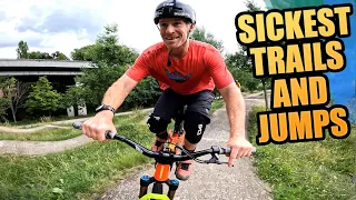 RIDING THE SICKEST MTB TRAILS AND JUMPS IN ZURICH!