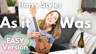 As it Was - Harry Styles | EASY Ukulele Tutorial | Play along with chords & lyrics