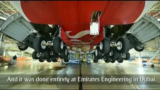 How to Change The landing gear of an Airbus A380 _ Google Ad's World