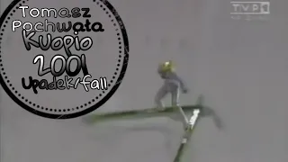 Kuopio 2001 - Tomasz Pochwała 100,5 m / Upadek