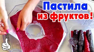 ФРУКТОВАЯ ПАСТИЛА из клубники, смородины и вишни | Видео рецепты для детей от Delicious food