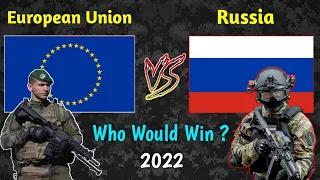 European Union vs Russia Military Power Comparison 2022 Russia vs EU Military Comparison 2022