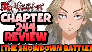 THE SHOWDOWN BATTLE 🔥😱 - Tokyo revengers CHAPTER 244 tagalog REVIEW