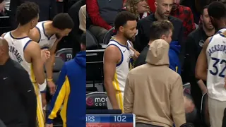 STEPH WAS PISSED OFF AFTER FAILING TO HIT A 3! WANTS TO KICK A CHAIR! HUGE STREAK COMES TO END!