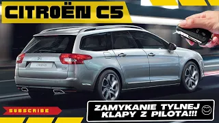 CITROEN ~ PEUGEOT ZAMYKANIE TYLNEJ KLAPY BAGAŻNIKA Z PILOTA ,ZAMYKANIE BAGAŻNIKA Z KLUCZYKA CITROEN