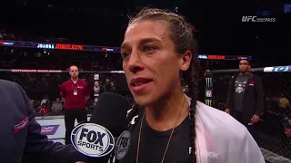 Fight Night Calgary: Joanna Jedrzejczyk Octagon Interview