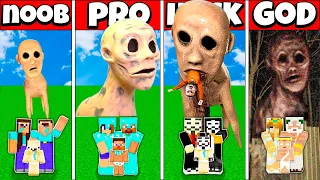 Minecraft Battle FAMILY HEY MAN STOP A MINUTE SCP HOUSE BUILD NOOB vs PRO vs HACKER vs GOD Animation