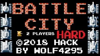 Battle City 2018 Hard (Beta Test 3) Wolf [NES hack]