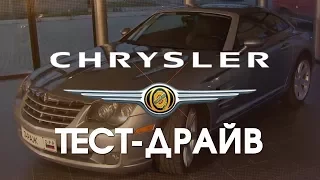 Chrysler Crossfire. Автослалом в Донецке. "Гараж"