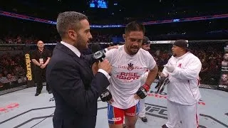 Mark Munoz gives touching UFC retirement speech