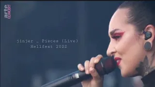 Jinjer _ Pisces (Live) Hellfest 2022 | Tatiana Shmayluk Amazing Performance