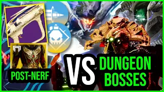 Starfire Protocol DPS (Post NERF) vs Dungeon Bosses...