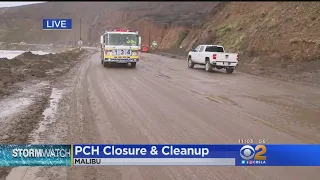 13 Miles Of Pacific Coast Highway Remains Closed After Mudslide