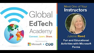 Fun and Educational Activities with Microsoft Forms with Julene Reed