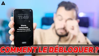 iPhone indisponible, comment le débloquer ? - 3 Solutions