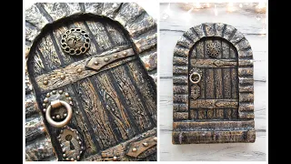 Key panel "Secret door" made of cardboard