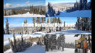 Snowboarding at Northstar Tahoe (Blue Runs)