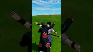 Itachi Vs Sasuke🔥 Epic Battle In Fortnite😮