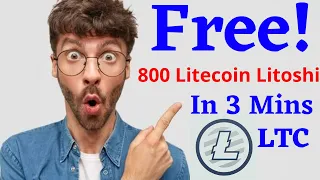 Free 800 Litecoin (LTC) litoshi. How to earn free litecoin 💥 with payment prove 🚀|| Zero investment💰