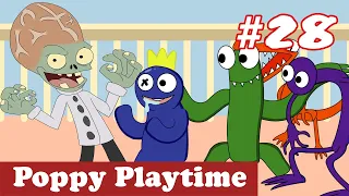 Plants Vs Zombies in Poppy Playtime Animation #28: ZomBoss is Overthrown | Jan Cartoon