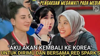 Mengejutkan Media Korea.! Janji Megawati Hangestri Akan Kembali Untuk Red Spark's Musim Depan 2024