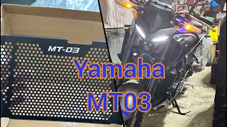 How To Install Radiator GuardProtector Yamaha MT03