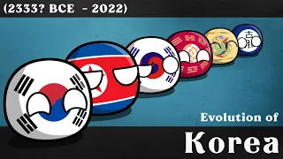 Evolution of Korea (2333? BCE - 2022)