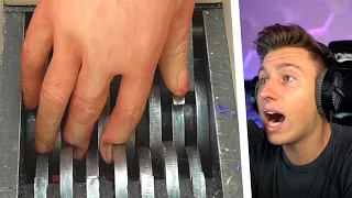 SCHREDDER vs HAND! (echt oder fake?)