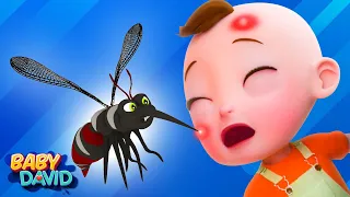 Mosquito Go Away! - Mosquito Song + More Nursery Rhymes & Kids Songs | Baby David