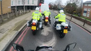SYM Jet 14 │Three Police Motorcycles