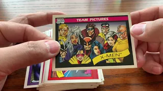 How much do 1990 Marvel comic cards worth? Looking at the small collection I bought in 1990.