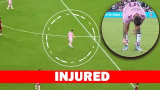 The Moment When Lionel Messi Got injured vs Toronto!