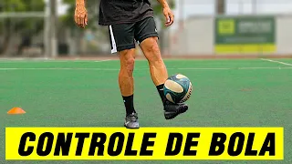 10  EXERCÍCIOS DE CONTROLE DE BOLA | TREINO TÉCNICO COM BOLA | MELHORE SUA TÉCNICA NO FUTEBOL