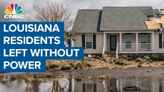 Louisiana residents without power or water in the wake of Hurricane Ida