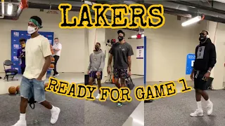 LAKERS ARRIVAL | GAME 1 NBA FINALS 2020