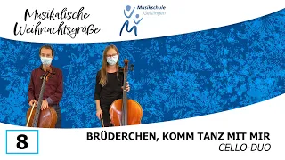 Musikalische Weihnachtsgrüße 2021 | Nr. 8 | Cello-Duo | Musikschule Geislingen