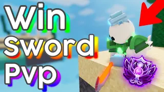 How To Win EVERY PVP With The SWORD! (Roblox BedWars)
