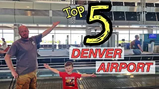 LAYOVER! Things to do at  Denver International Airport - Must Do Denver Layover.