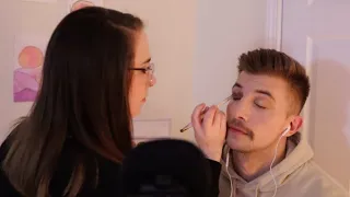 ASMR My Friend Does My Makeup